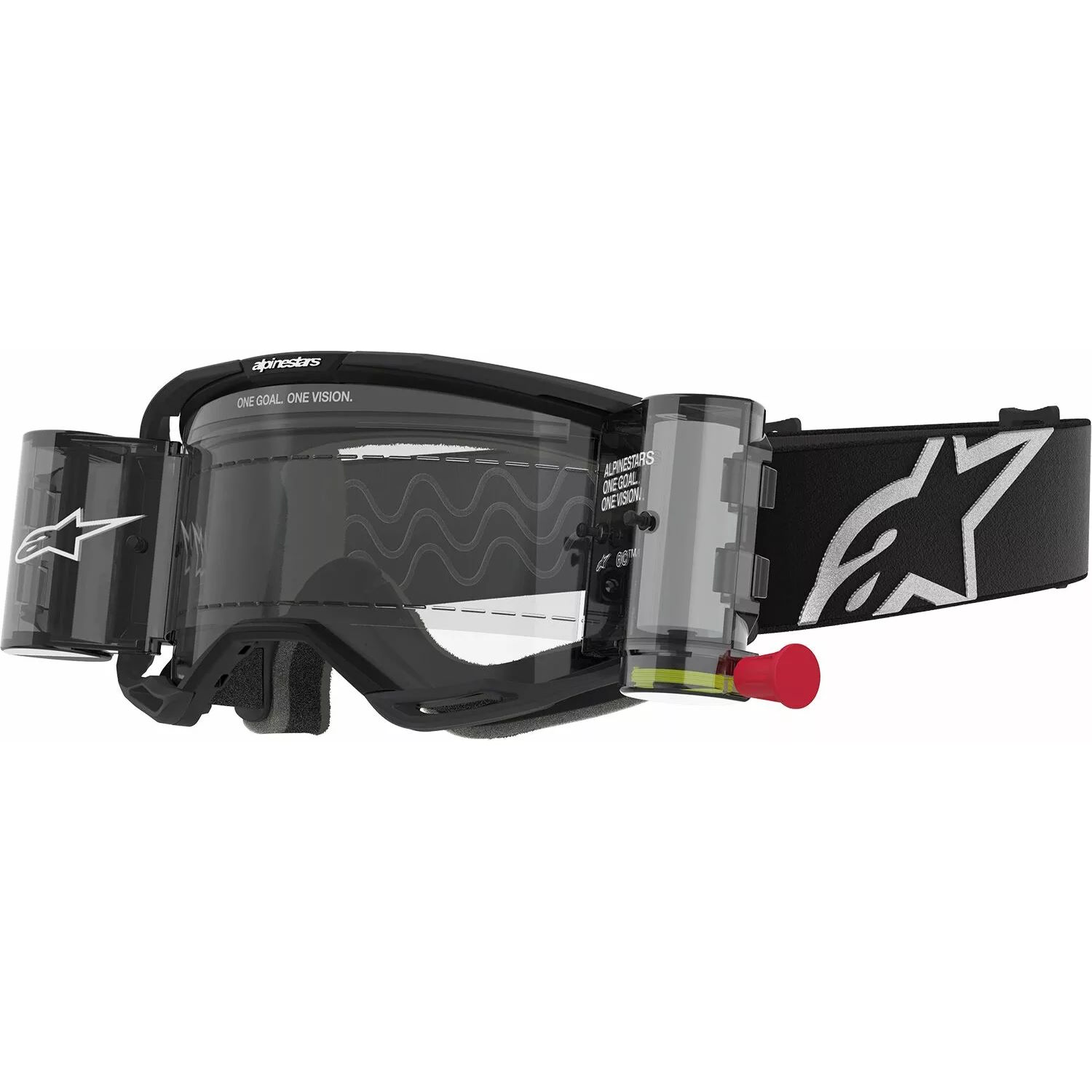 Alpinestars - Vision 8 Corp (Black/Clear Roll-Off)