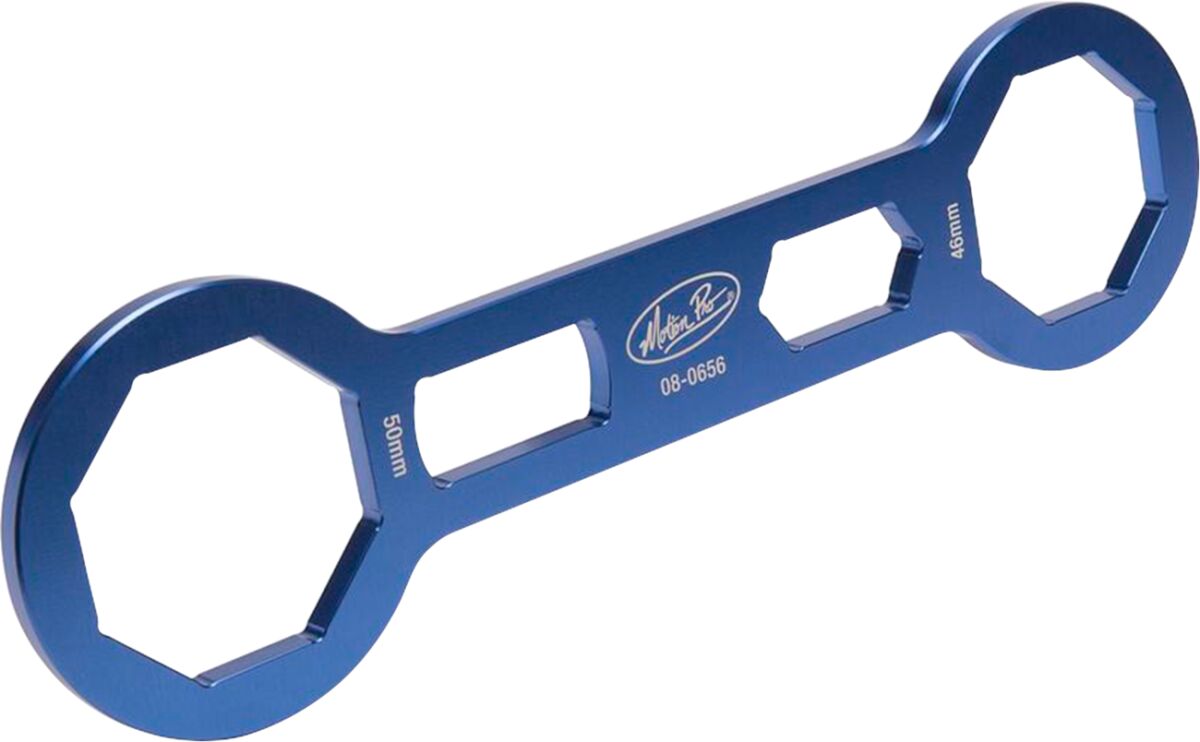 Motion Pro - 46 Mm / 50 Mm Fork Cap Wrench Blue Aluminum - Bild 2