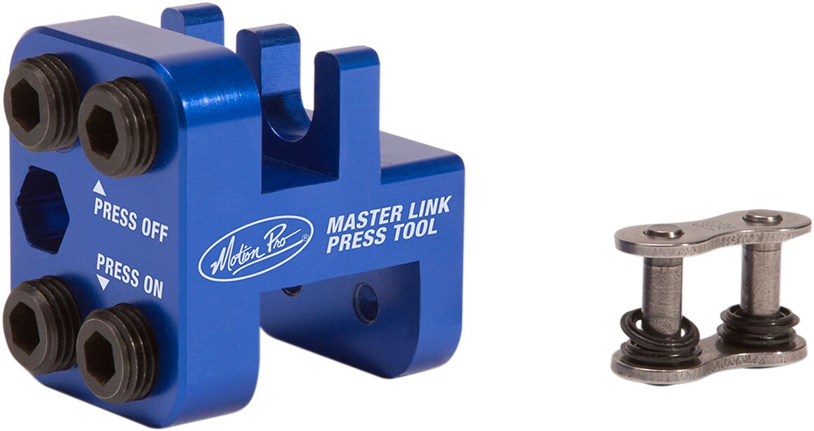 Motion Pro - Clip Link Pressing Tool Blue/Black Aluminum