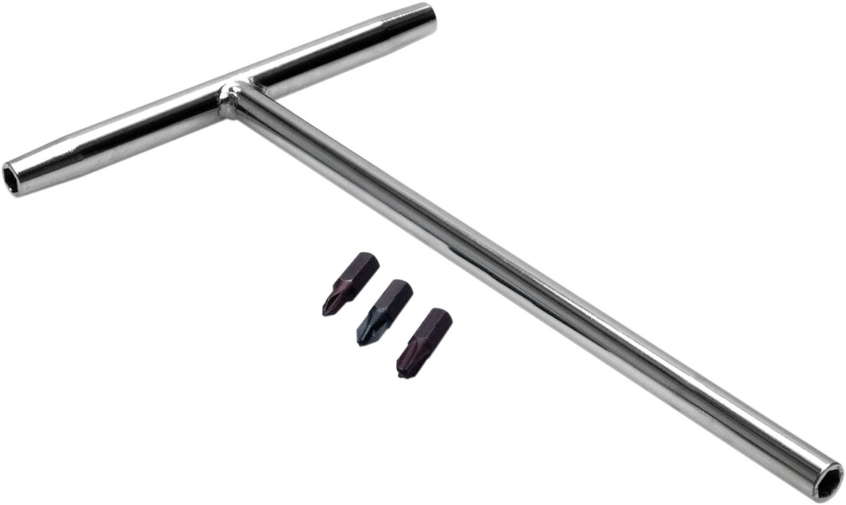 Motion Pro - Motion Pro Tool T-Handle Bit Driver With No.1,2,3 Jis Cross Head Bits