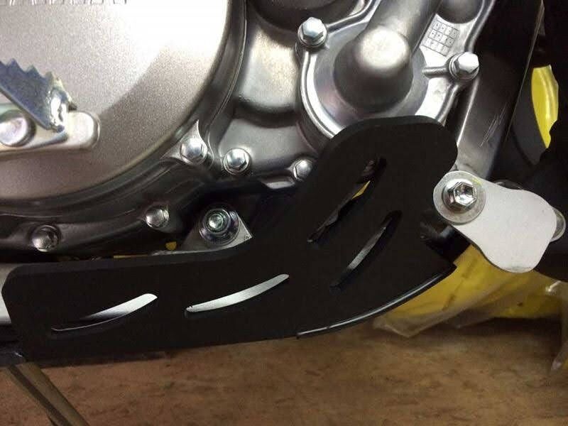 AXP Racing - Skid Plate 6Mm Yz/Xx/Xe250 Bk