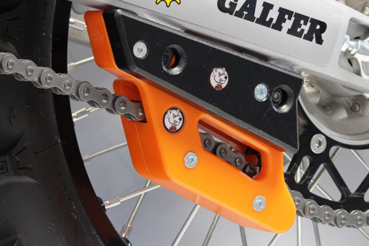 AXP Racing - Chain Guide Pad Ktm-She-Hus-Gas Black - Bild 3