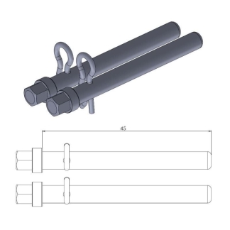 Moto-Master - Brake Pad Pin Oem Replacement
