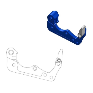 Moto-Master - Brake Caliper Relocation Bracket 260Mm