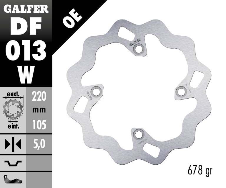 Galfer - Brake Rotor Fixed Wave - Bild 2