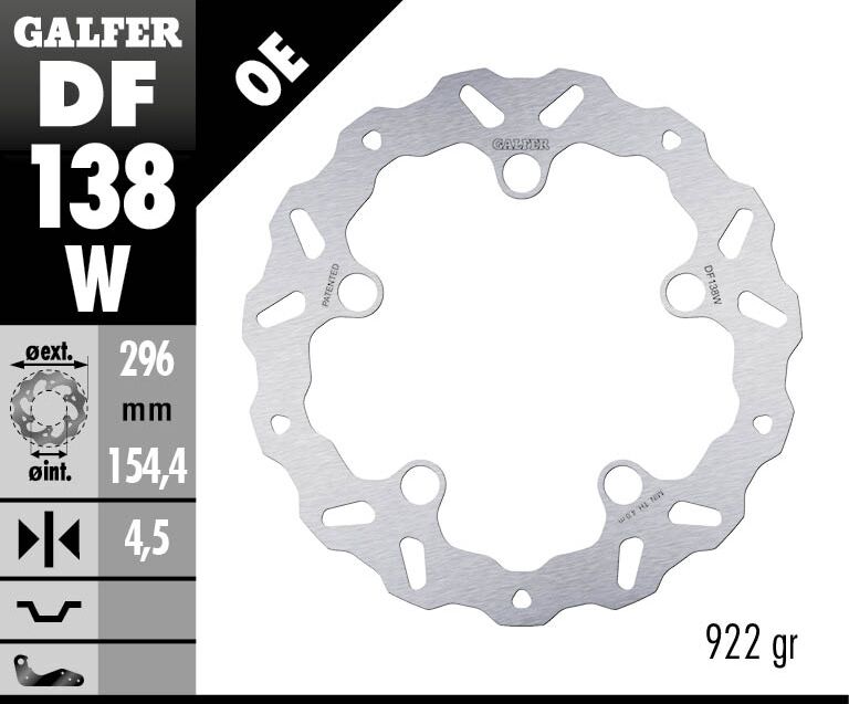 Galfer - Brake Rotor Fixed Wave - Bild 2