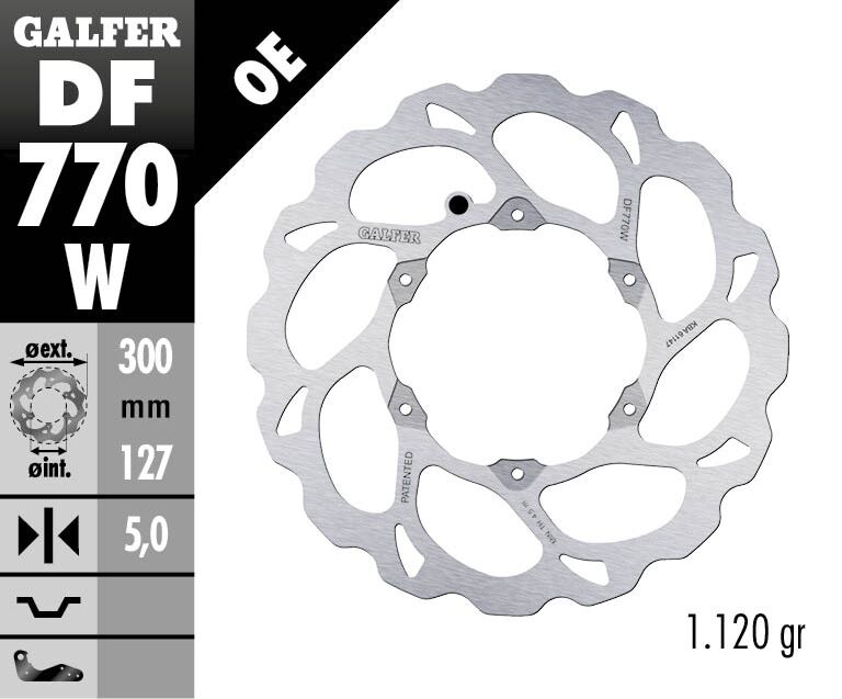 Galfer - Brake Rotor Fixed Wave - Bild 2