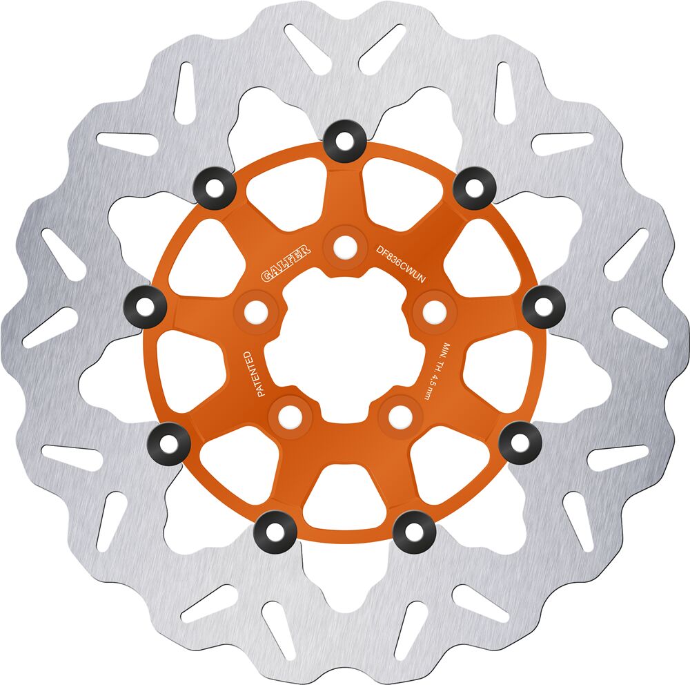 Galfer - Brake Rotor Floating Wave Orange