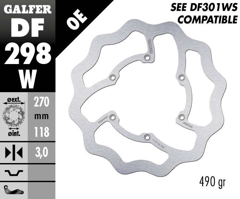 Galfer - Brake Rotor Fixed Wave - Bild 2