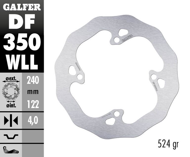 Galfer - Brake Rotor Fixed Wave So - Bild 2