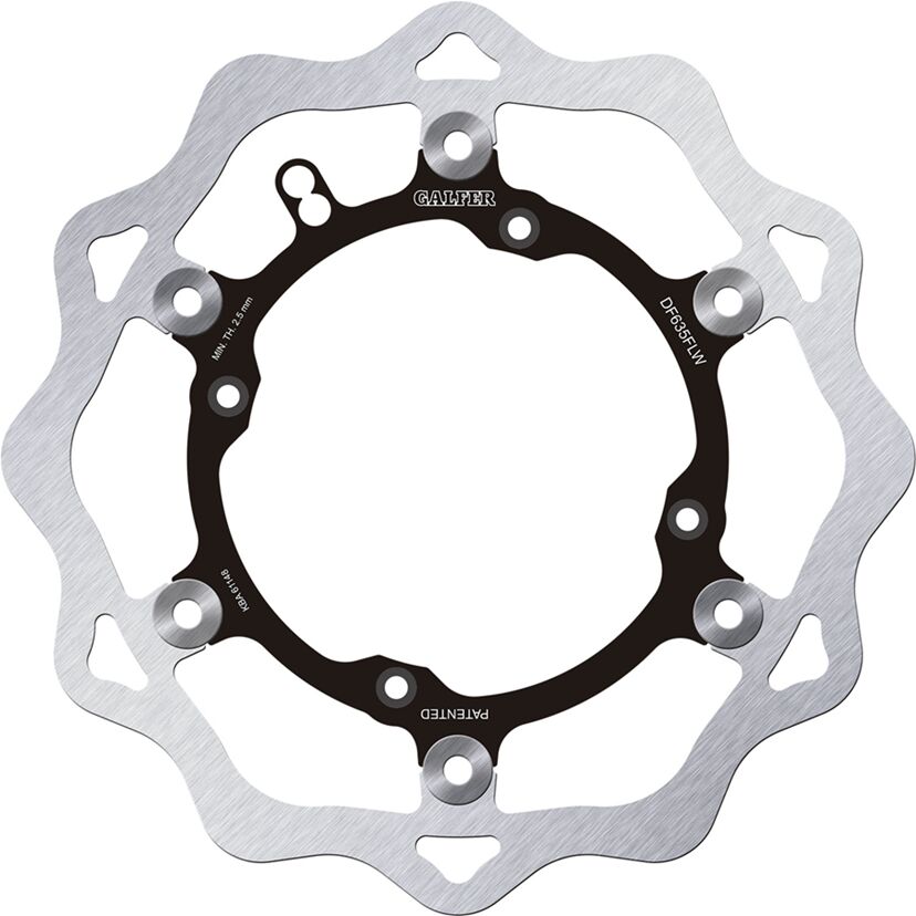 Galfer - Brake Rotor Floating Wave Steel Center