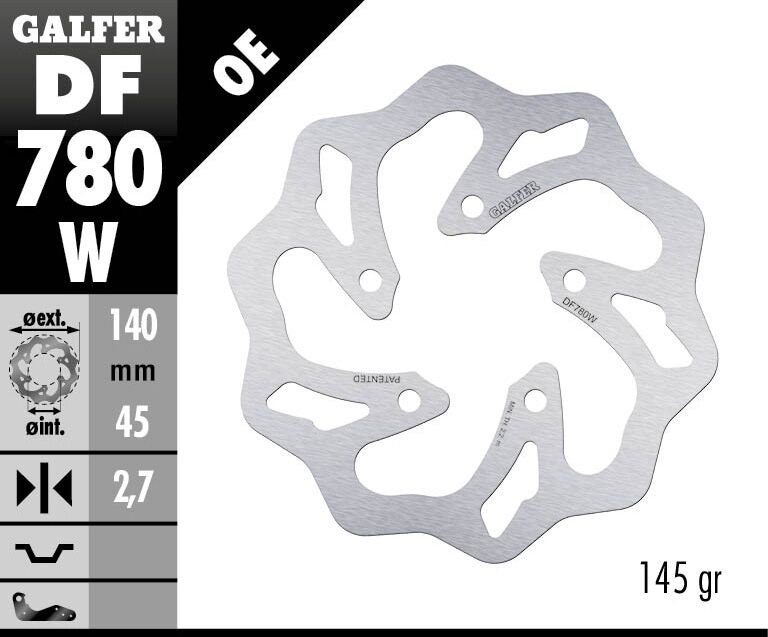 Galfer - Brake Rotor Fixed Wave - Bild 2