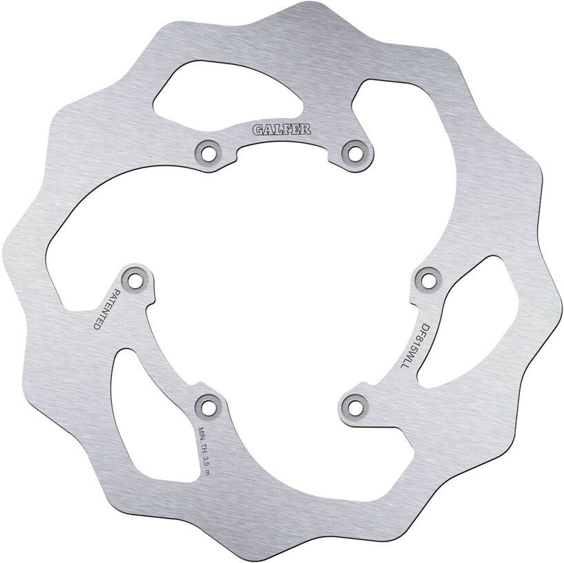 Galfer - Brake Rotor Fixed Wave Solid