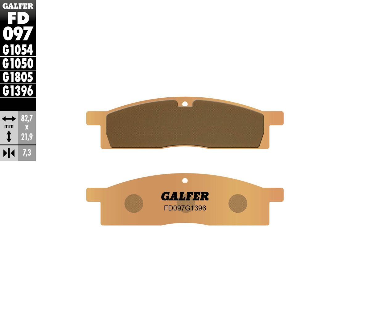 Galfer - Brake Pad Street Sinter