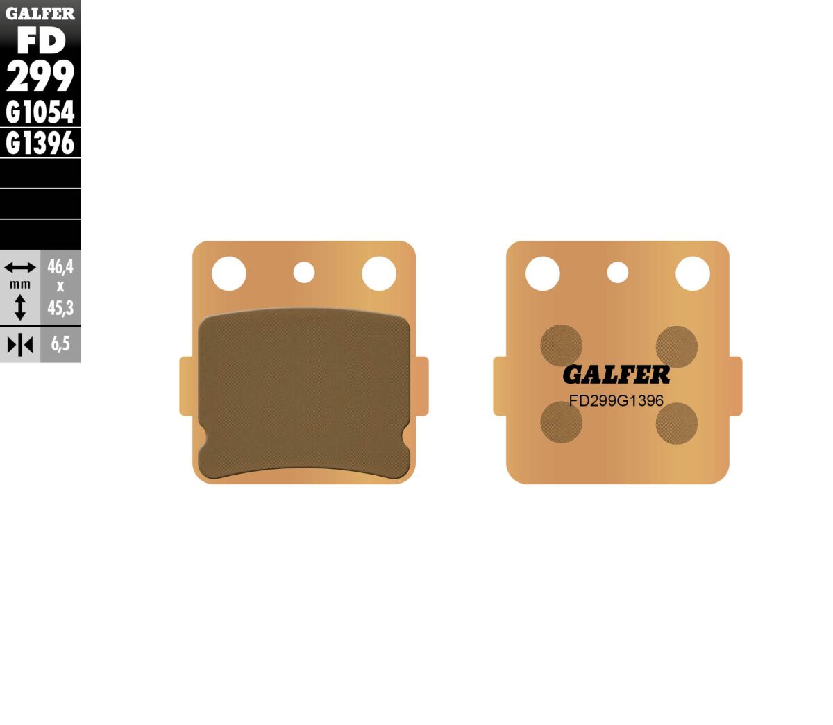 Galfer - Brake Pad Sinter Street