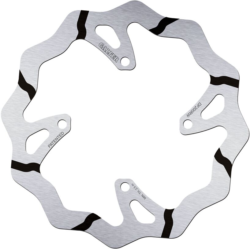 Galfer - Brake Rotor Fixed Wave Grooved