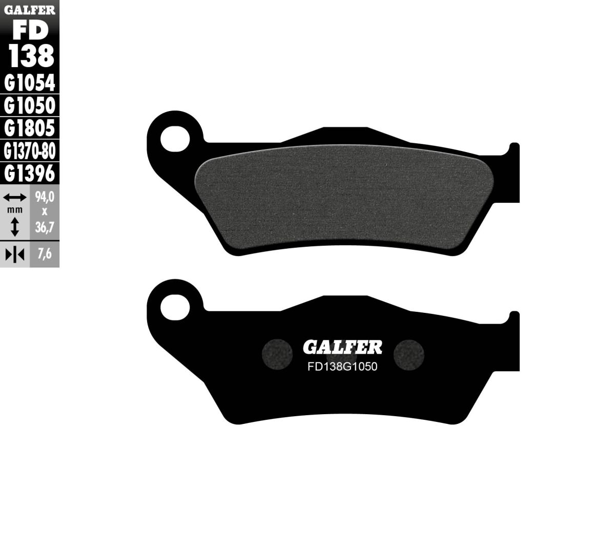 Galfer - Brake Pad Scooter Organic