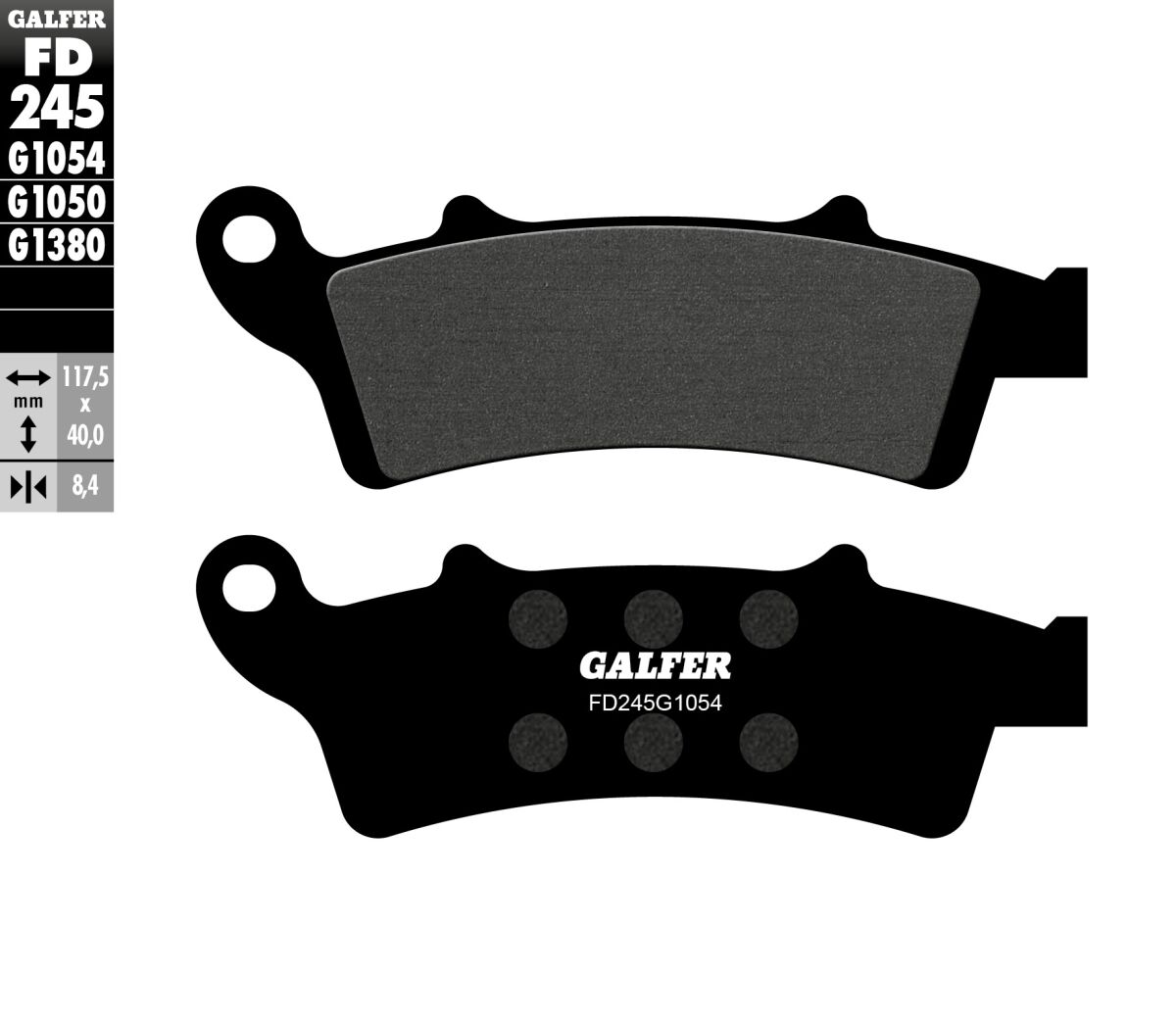 Galfer - Brake Pad Semi Metal