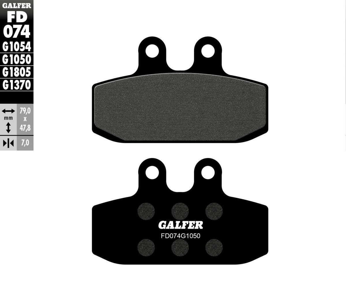 Galfer - Brake Pad Scooter Organic