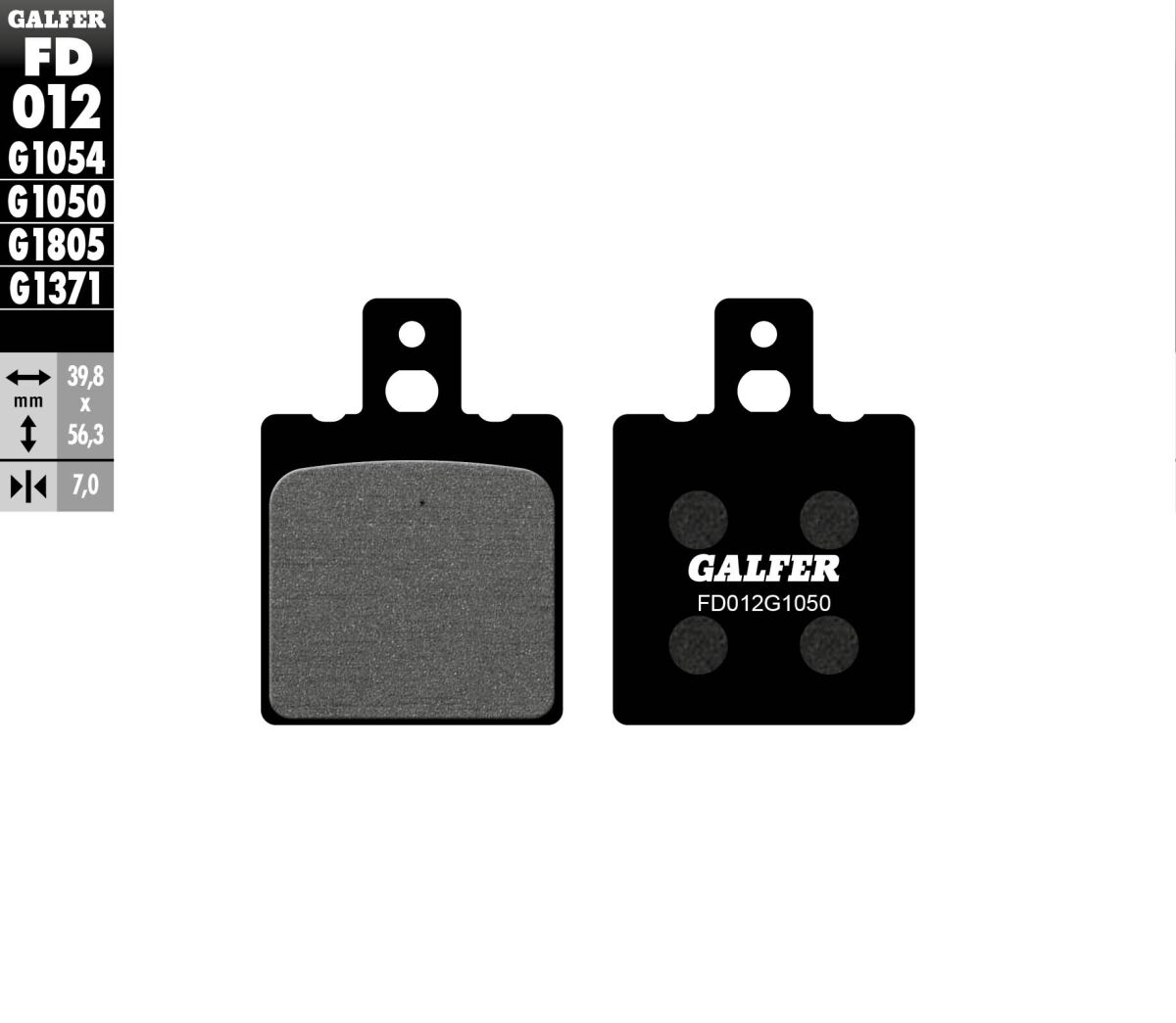 Galfer - Brake Pad Scooter Organic