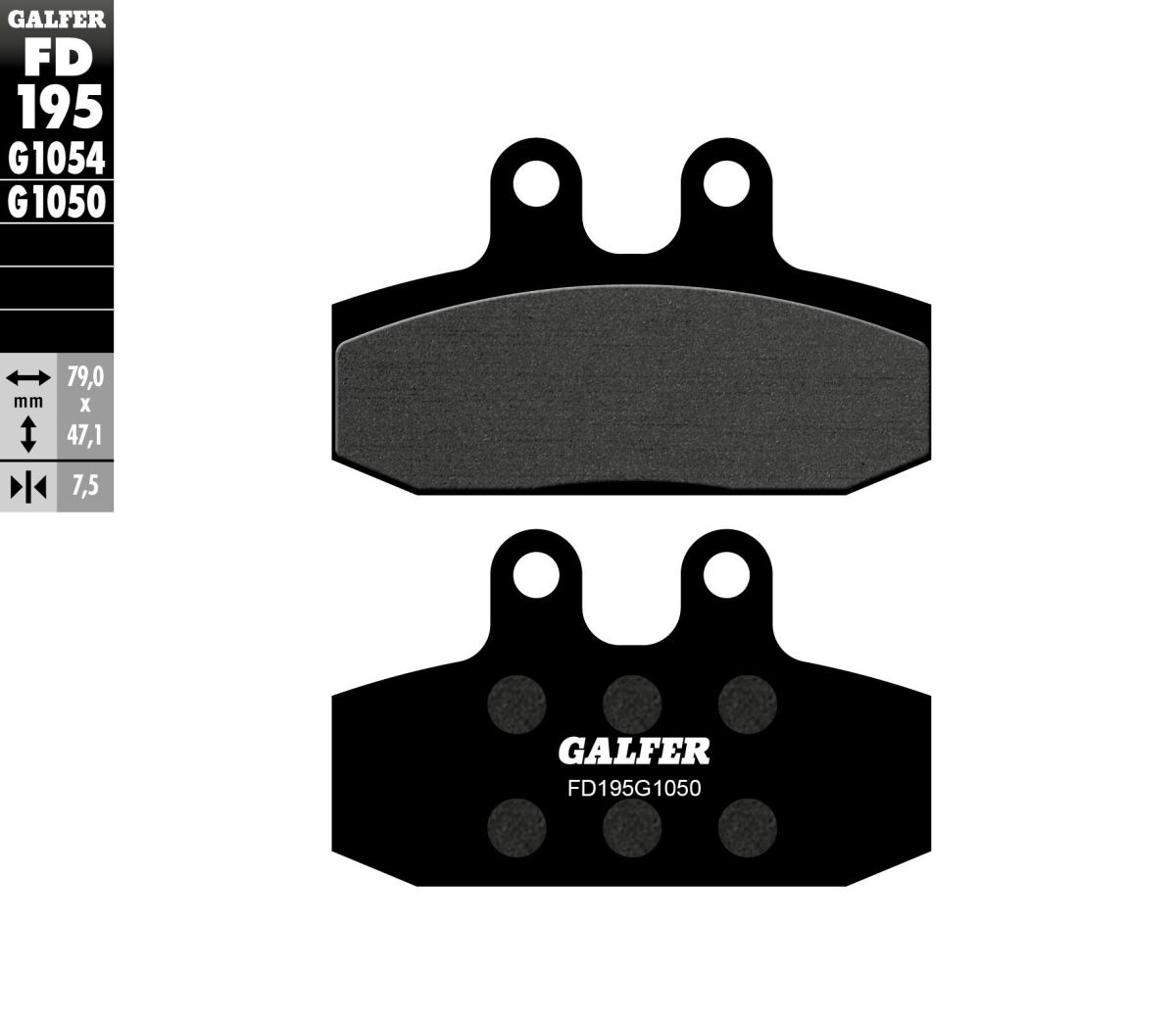 Galfer - Brake Pad Semi Metal