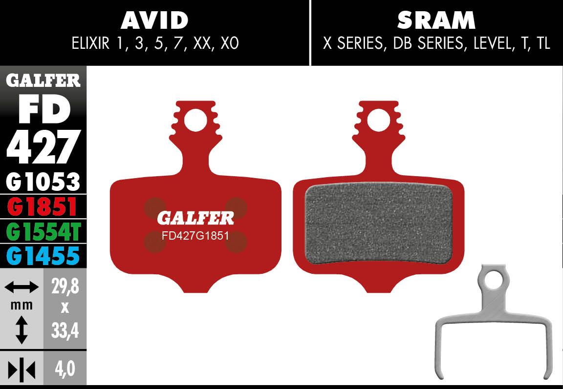 Galfer - Brake Pad Adv