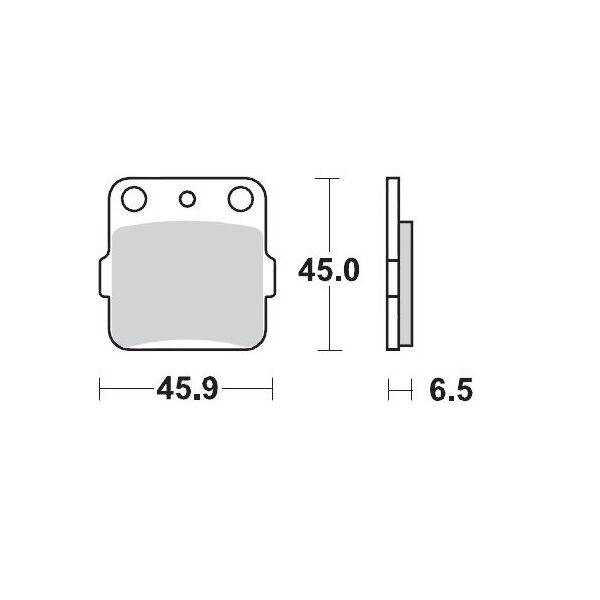Moto-Master - Brake Pad Offroad Sinter Pro Racing Gp