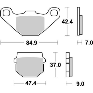 Moto-Master - Brake Pad Offroad Nitro