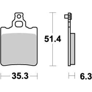 Moto-Master - Brake Pad Offroad Nitro