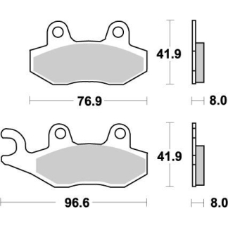 Moto-Master - Brake Pad Offroad Nitro