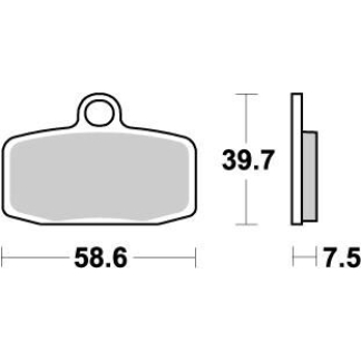 Moto-Master - Brake Pad Offroad Nitro