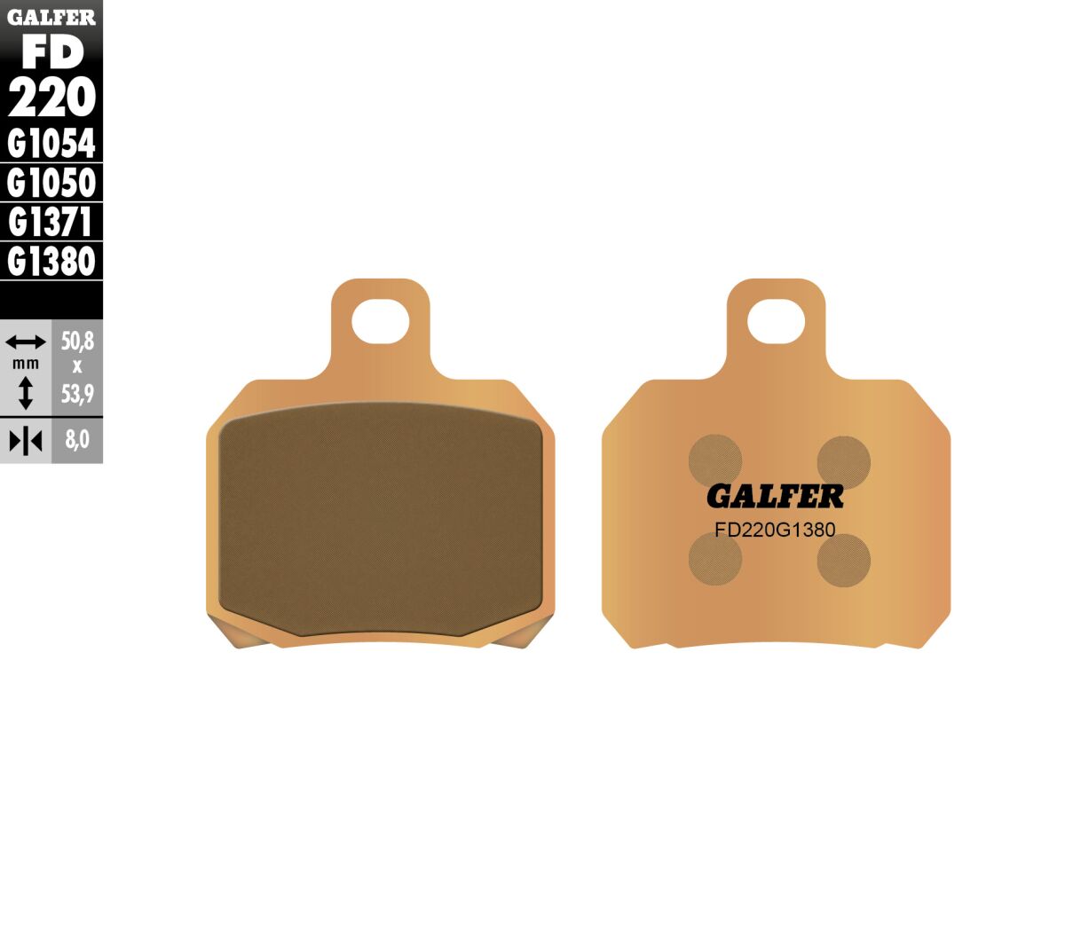 Galfer - Duc/Hon/Kaw/Ktm Pads