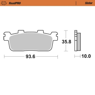 Moto-Master - Brake Pad Sinter Scooter