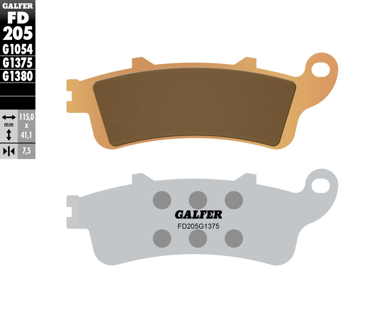 Galfer - Brake Pad Sport Sinter