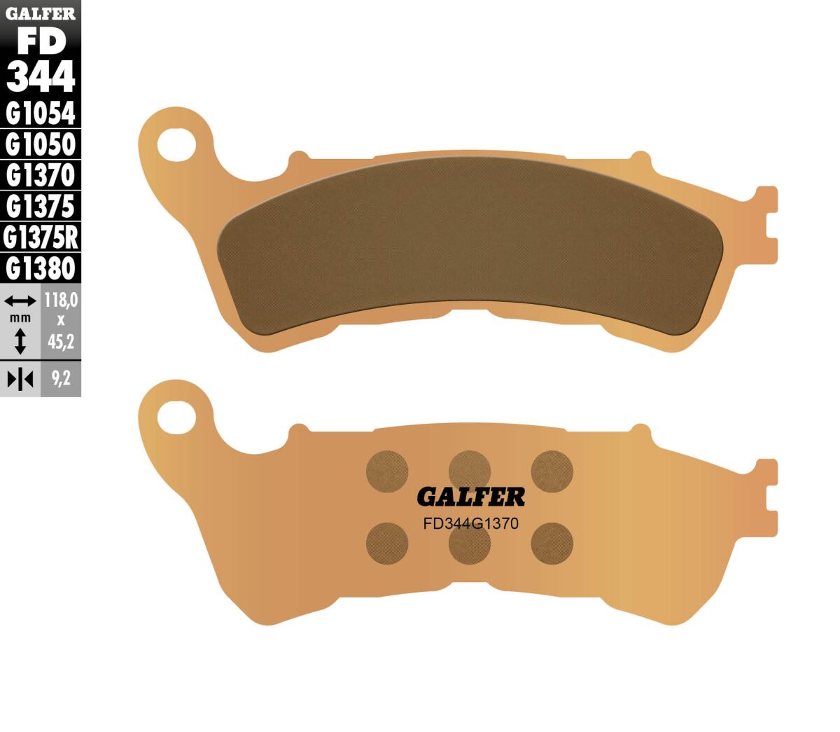 Galfer - Brake Pad Street Sinter