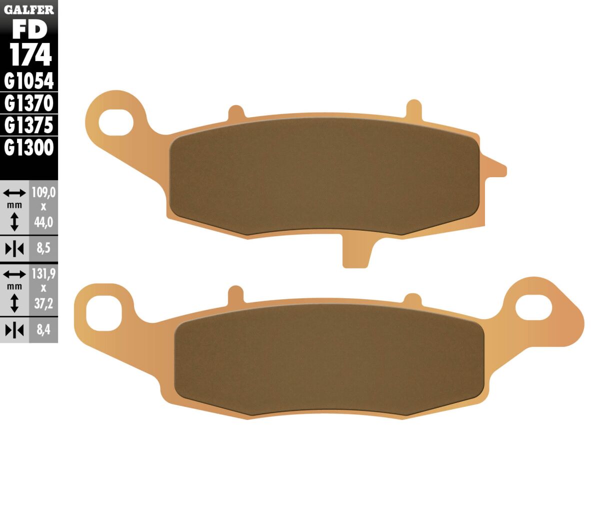 Galfer - Brake Pad Sport Sinter