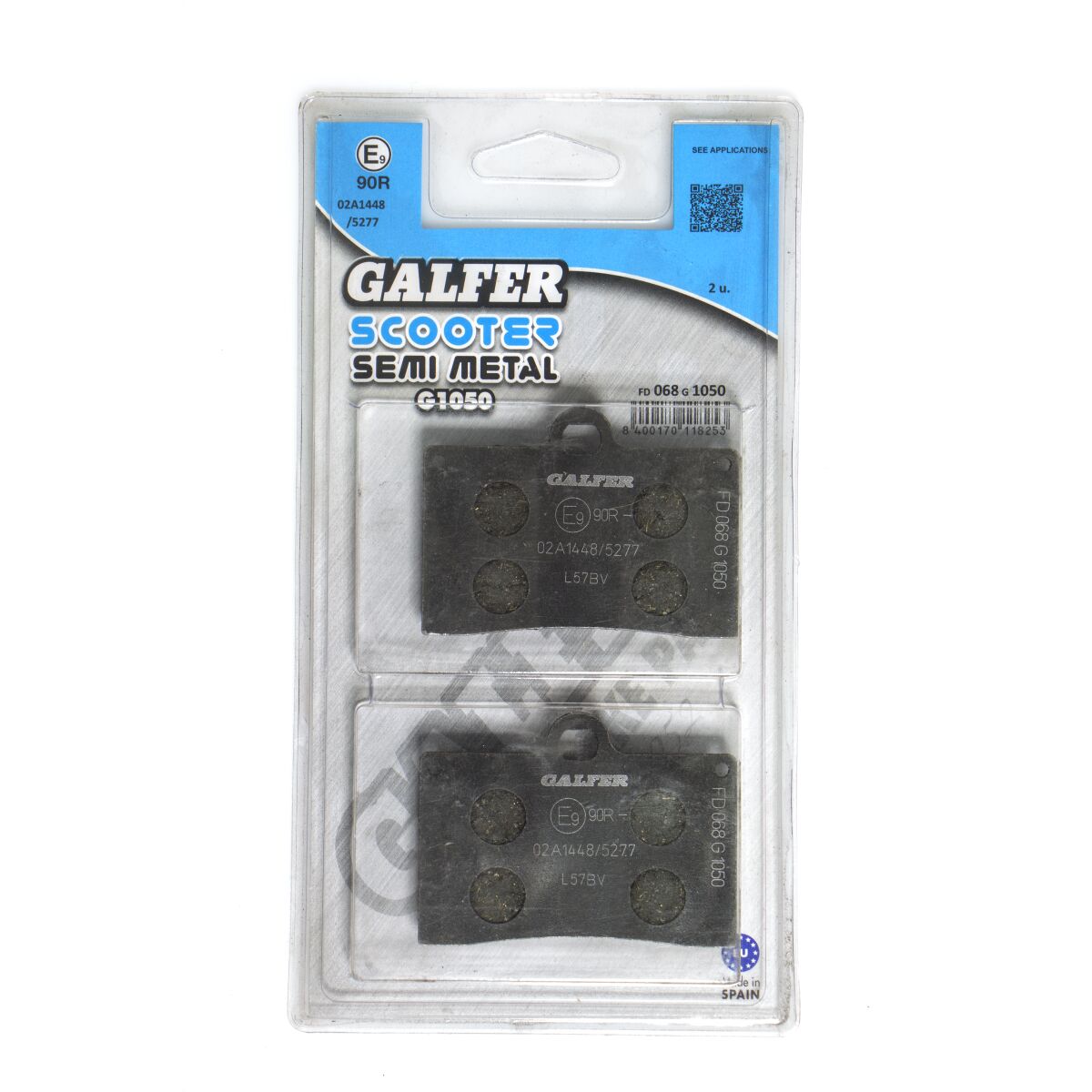 Galfer - Brake Pad Semi Metallic Scooter