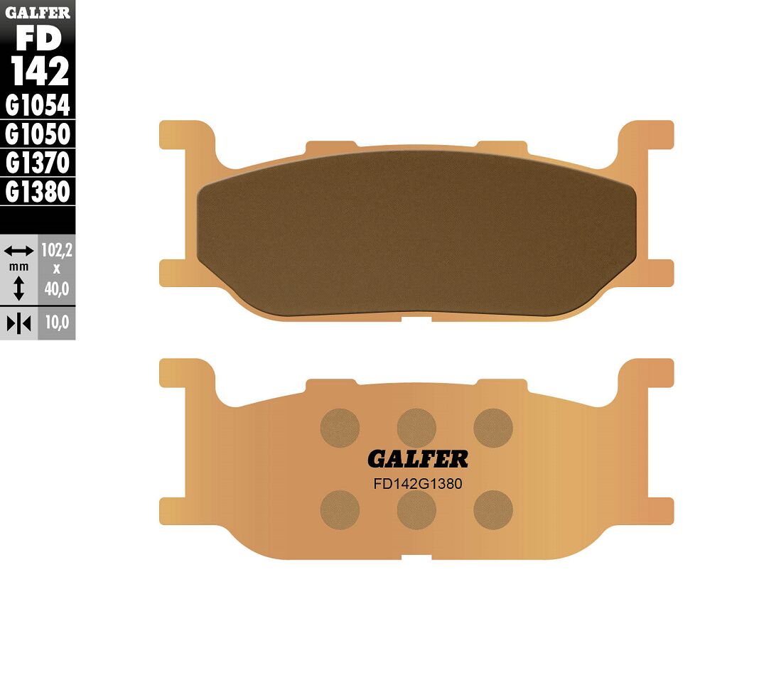 Galfer - Brake Pad Sintered Scooter - Bild 2
