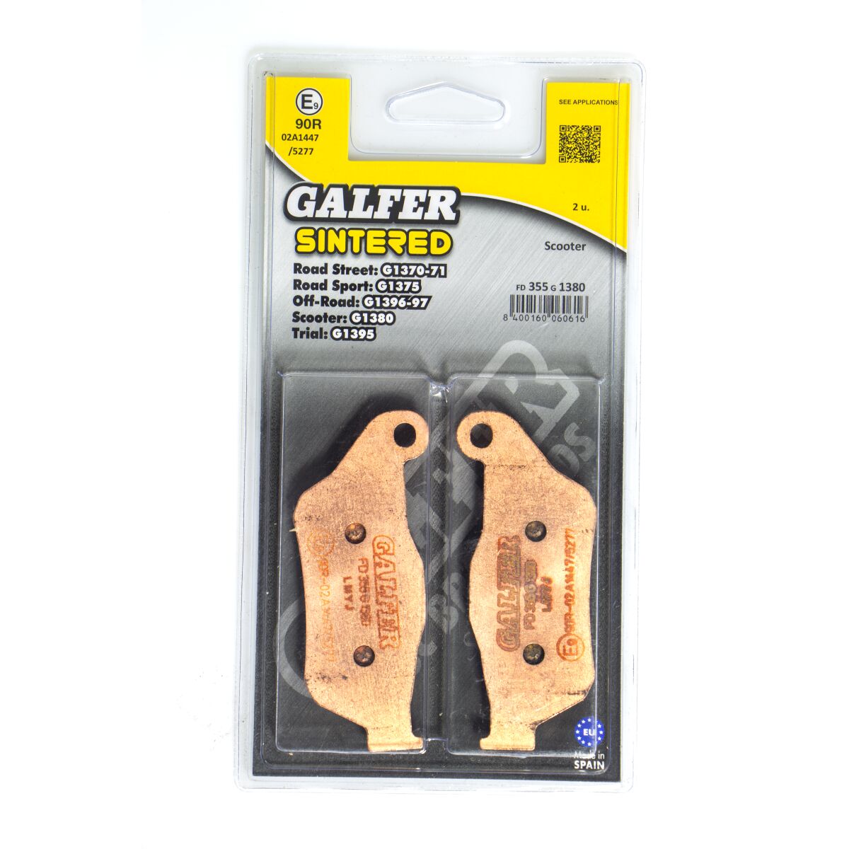 Galfer - Brake Pad Sintered Scooter