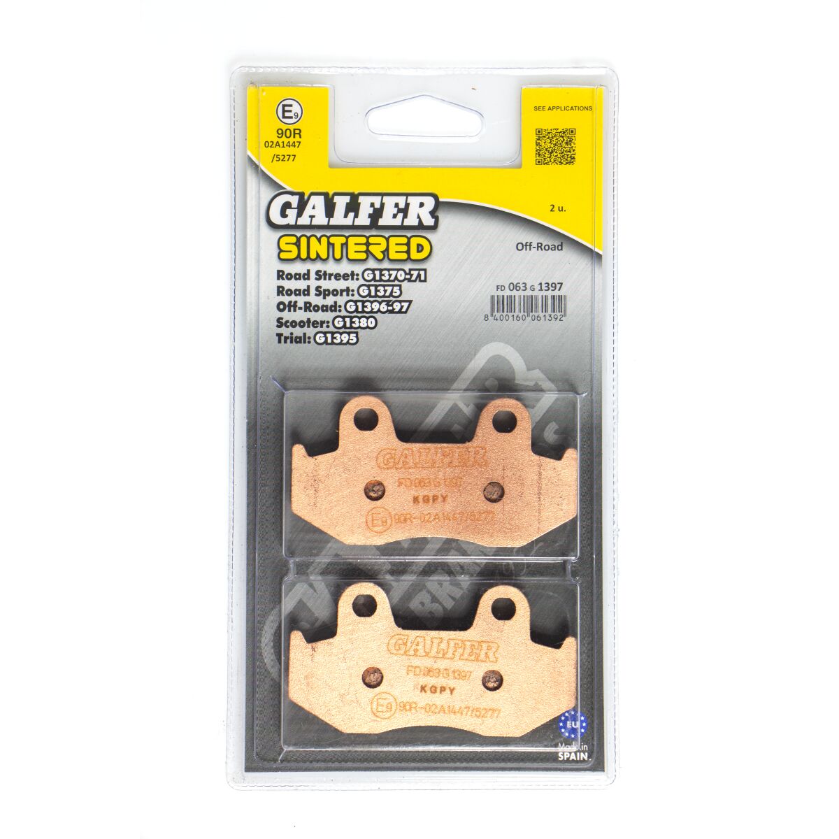 Galfer - Brake Pad Sintered Atv