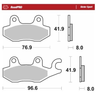 Moto-Master - Brake Pad Sinter Sport