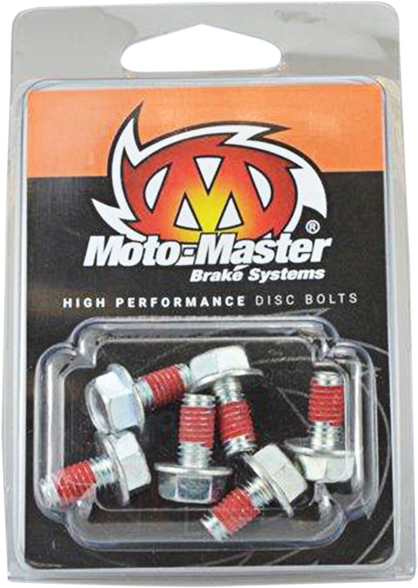 Moto-Master - Rotor Bolts M6X12 Hex