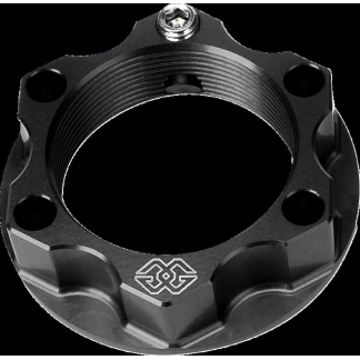 Gilles Tooling - Top Yoke Nut Acma Aluminum 28X1 Black