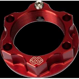 Gilles Tooling - Top Yoke Nut Acma Aluminum 28X1 Red