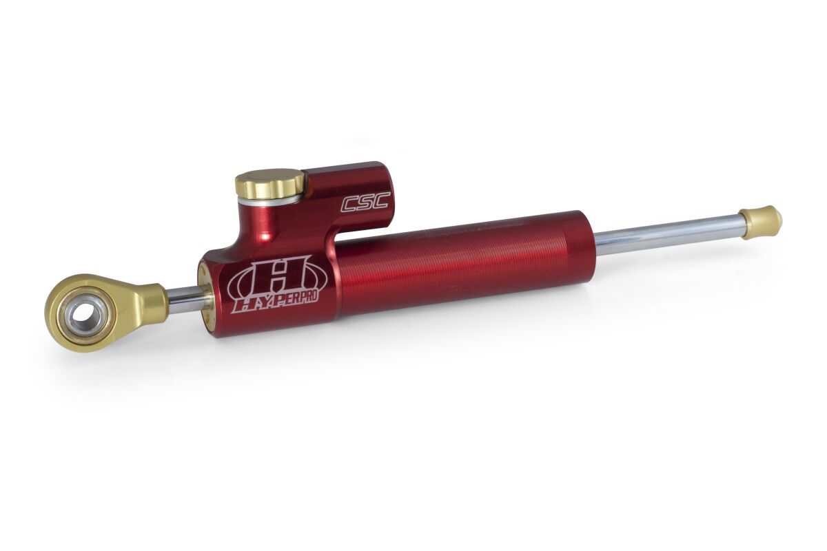 Hyperpro - Csc Steering Damper 75Mm Linear Red