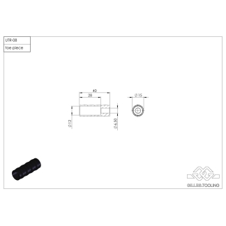 Gilles Tooling - Toe Piece Shift Side Utr-08-B