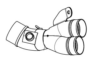 Akrapovic - Mid, Link & Y Pipe