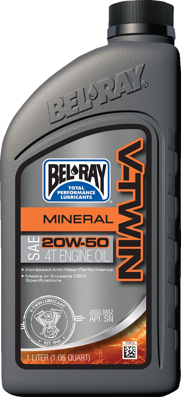 Bel-Ray - V-Twin Mineral 4-Stroke Engine Oil