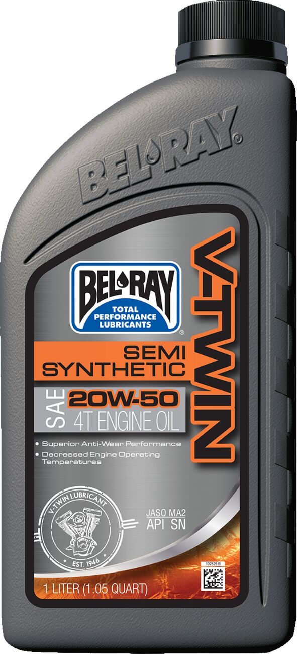 Bel-Ray - V-Twin Semi-Synthetic 4-Stroke Engine Oil